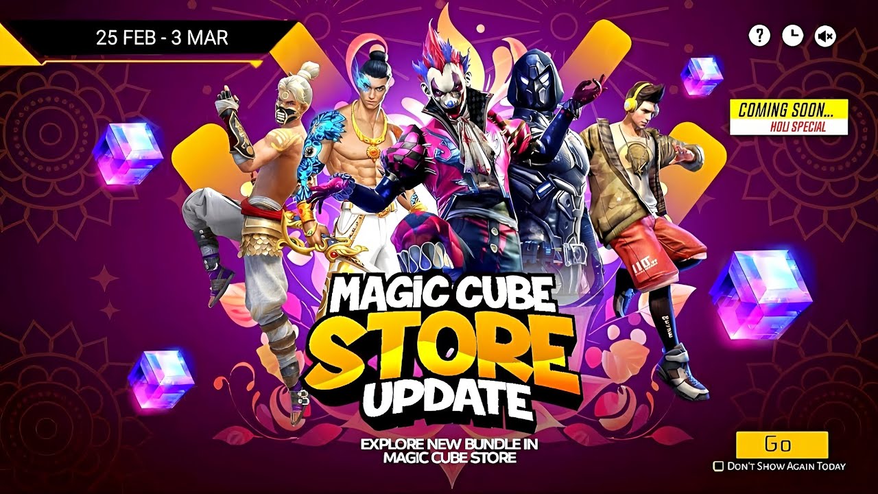 Holi Special Magic Cube Store Update 😍 In Telugu | Magic Cube Store New Bundles 🤯 | Next Evo Vault