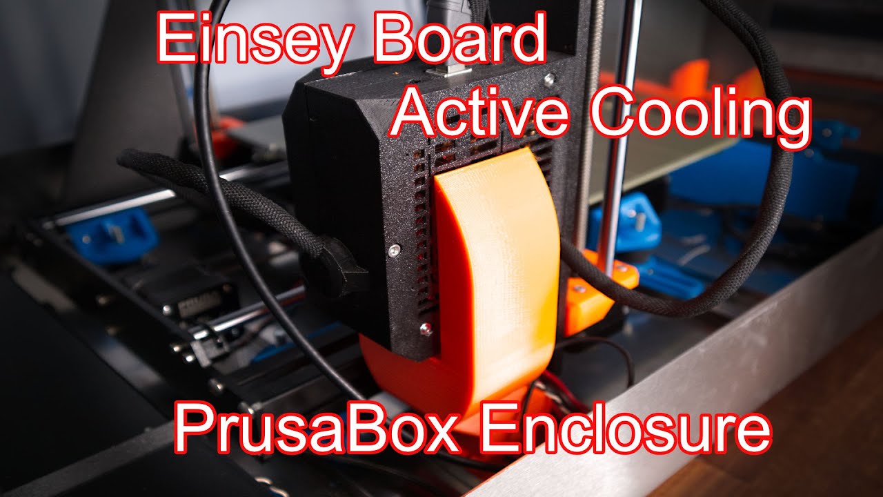 Einsey Motherboard Cooling Solution for Prusa Box 3D Printer Enclosure for Prusa Mk3