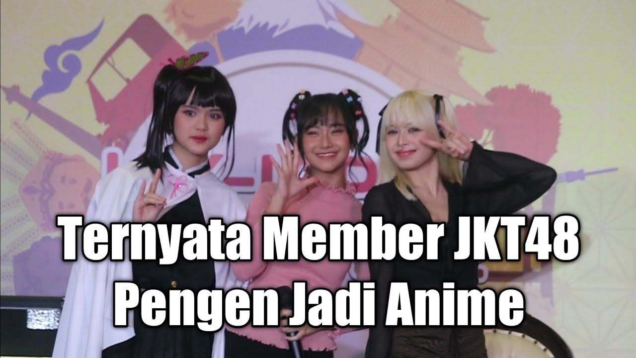 JKT48 Talkshow with Adel, Freya & Feni | JAK JAPAN MATSURI 2022 | fX Sudirman Jakarta