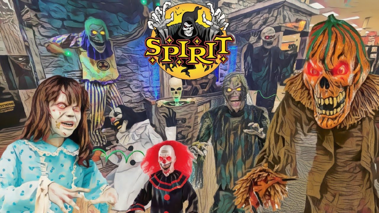 Spirit Halloween 2022 Full Tour Walkthrough (Animatronics & Props)