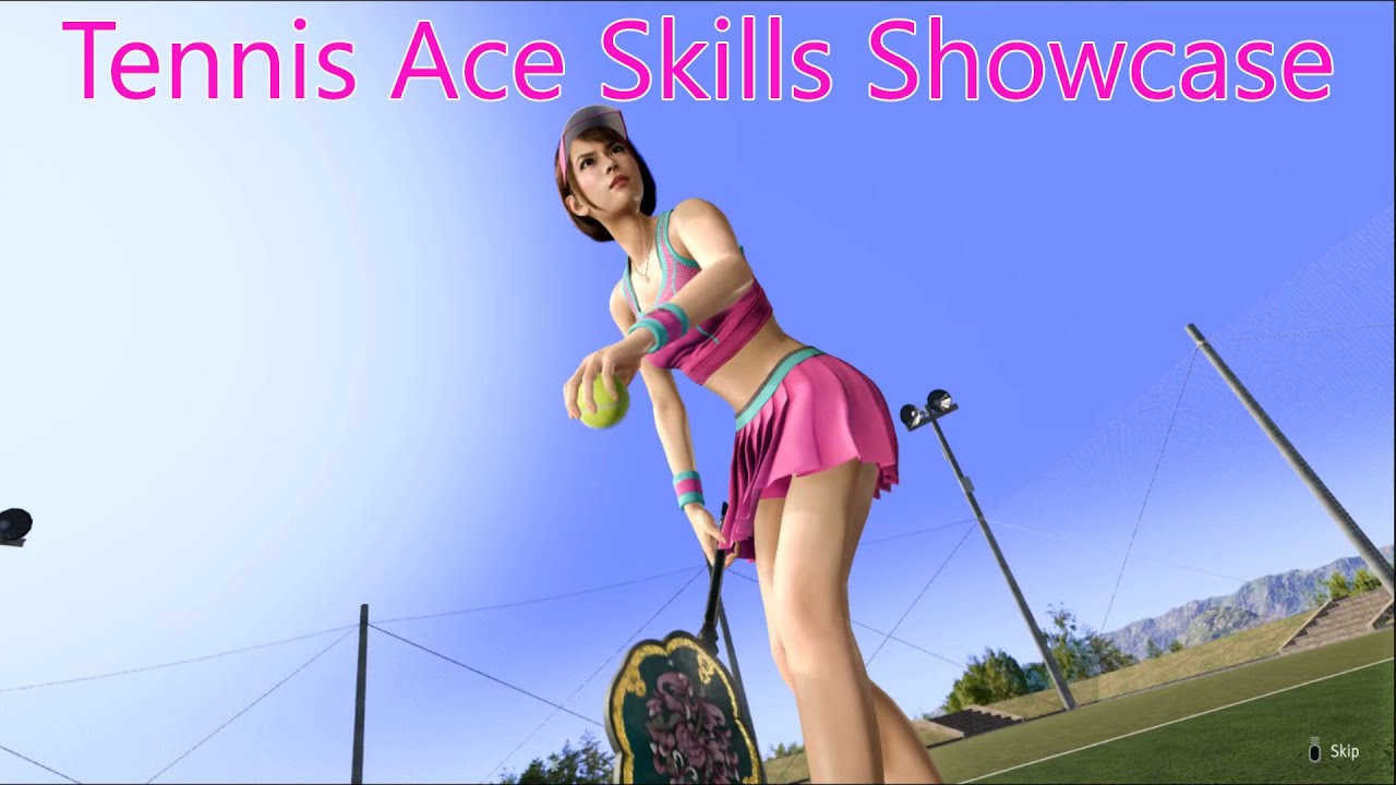 LIKE A DRAGON INFINITE WEALTH All Tennis Ace Skills Exhibition / Skills Showcase
