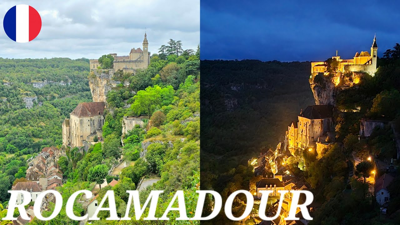 We visit Rocamadour, the cliff-hanging medieval French village - Our Camper Trips