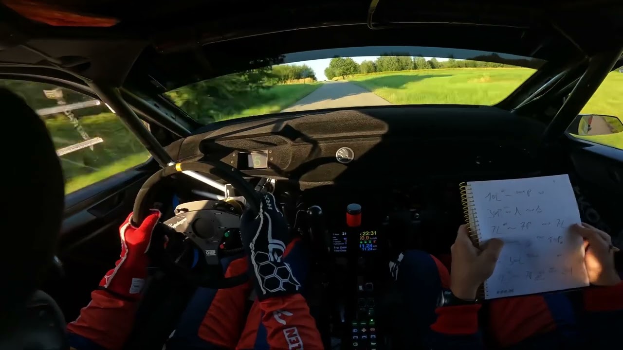 On-Board - Rajd Rzeszowski 2023 - K.Wróblewski / J. Wróbel Skoda Fabia Rally2 - Lubenia 2