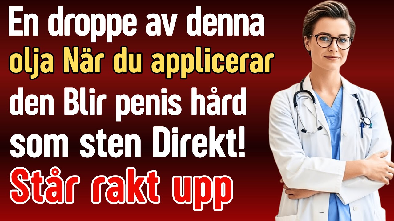 Efter 60 års ålder - En enda droppe förändrar natten. Den hemlighet om erektionsförmåga du inte k...