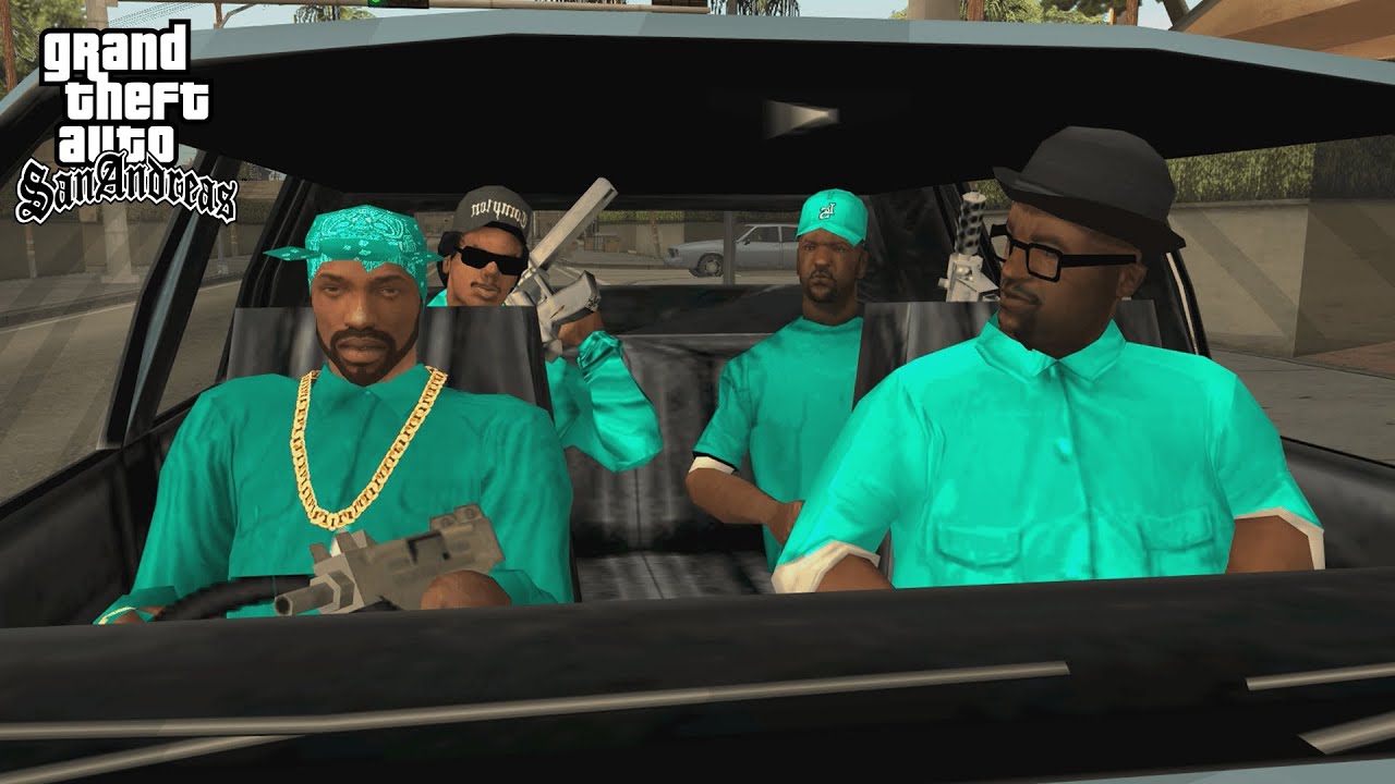 Aztecas vs Ballas Drive By Mission in GTA San Andreas! (Gang Switch)