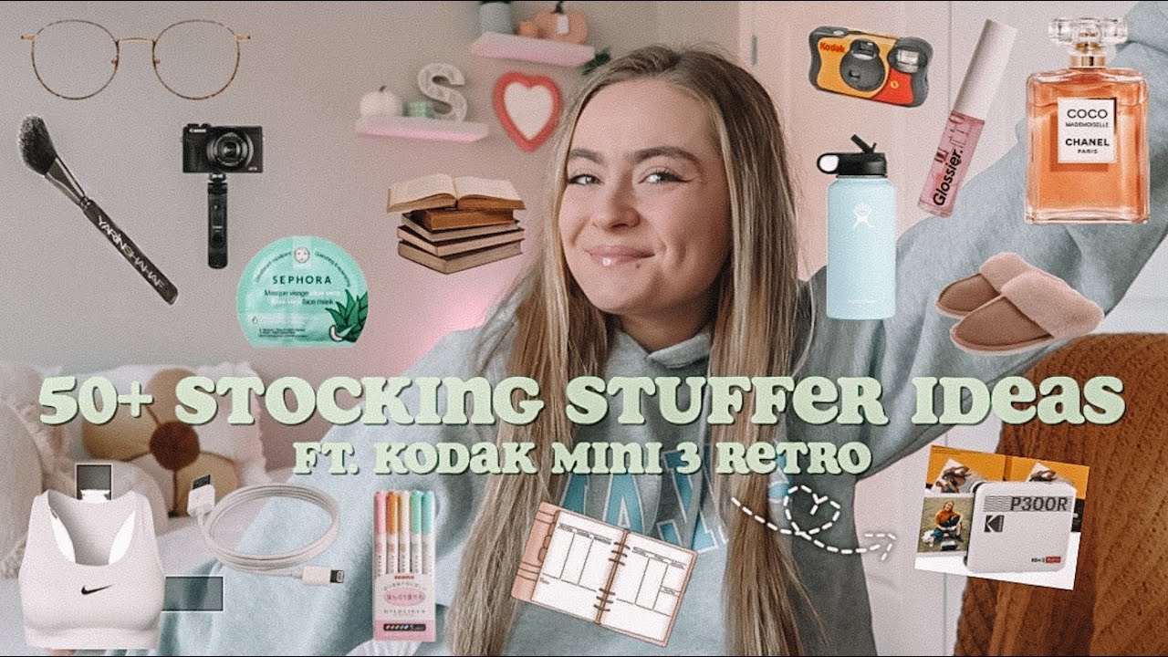 50+ BEST STOCKING STUFFER IDEAS FOR 2022 | WHAT TO PUT IN CHRISTMAS STOCKING *ft Kodak Mini 3 Retro*