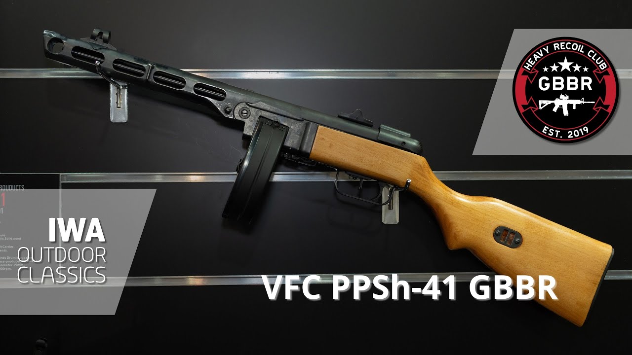 @VegaForceCompanyVFC PPSh-41 GBB – Full Steel Power! Releasing Soon | IWA 2025 | Heavy Recoil Club