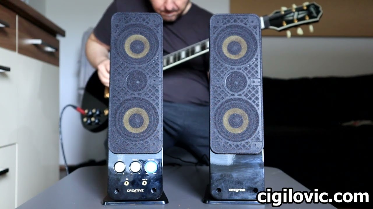 Creative Gigaworks T40 Series II Review & Guitar Test