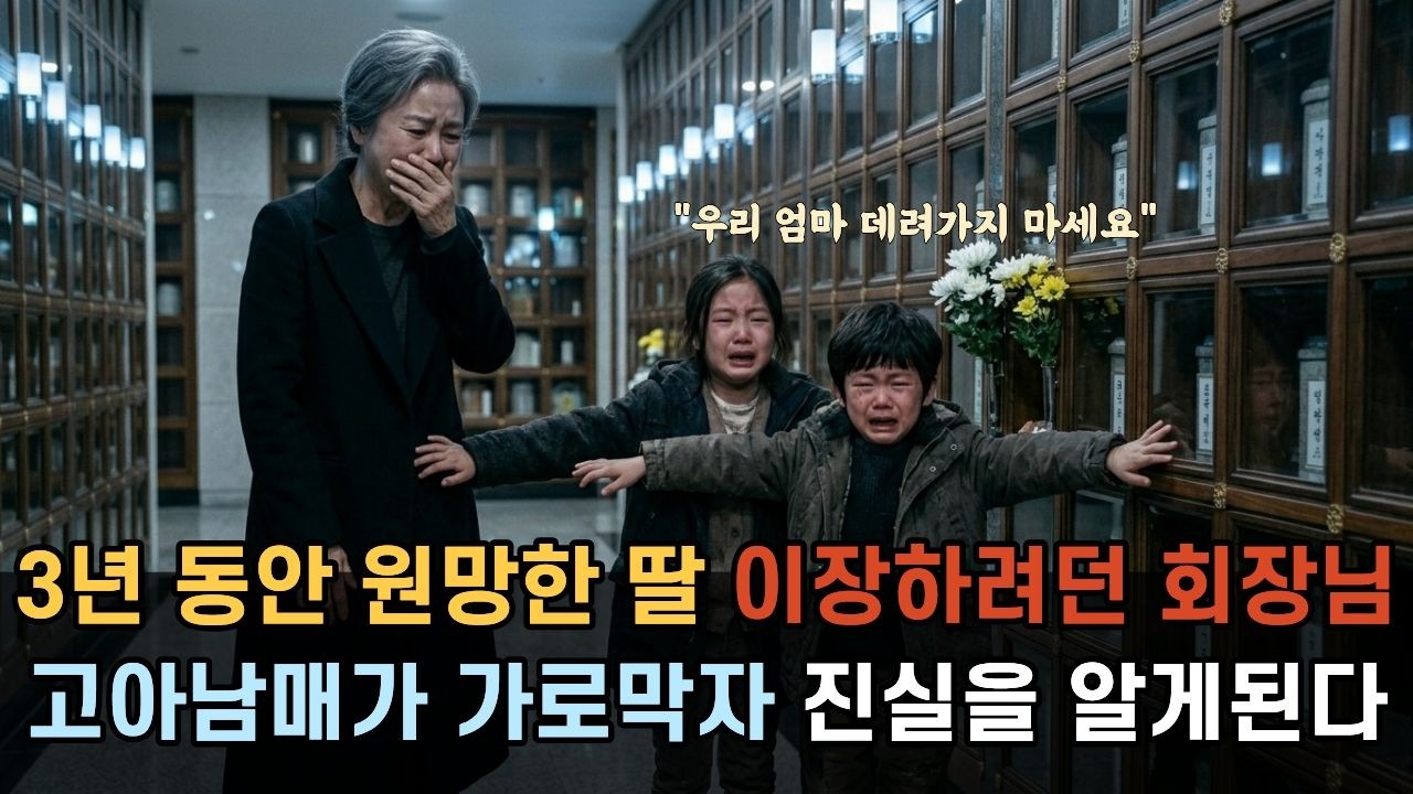 3년동안 원망한 딸의 봉안함 이전하러 찾아온 회장님을 고아남매가 가로막자 진실을 알게된다ㅣ감동사연ㅣ사연라디오ㅣ오디오북ㅣ시니어이야기ㅣ노후사연 ㅣ