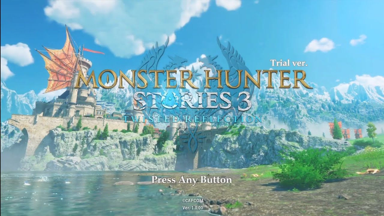 PLAYING THE MONSTER HUNTER STORIES 3: TWISTED REFLECTION DEMO FOR THE FIRST TIME