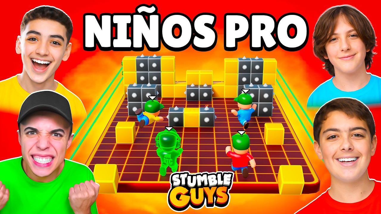 VUELVEN los NIÑOS PRO a STUMBLE GUYS! 😱 (3 AÑOS DESPUÉS)