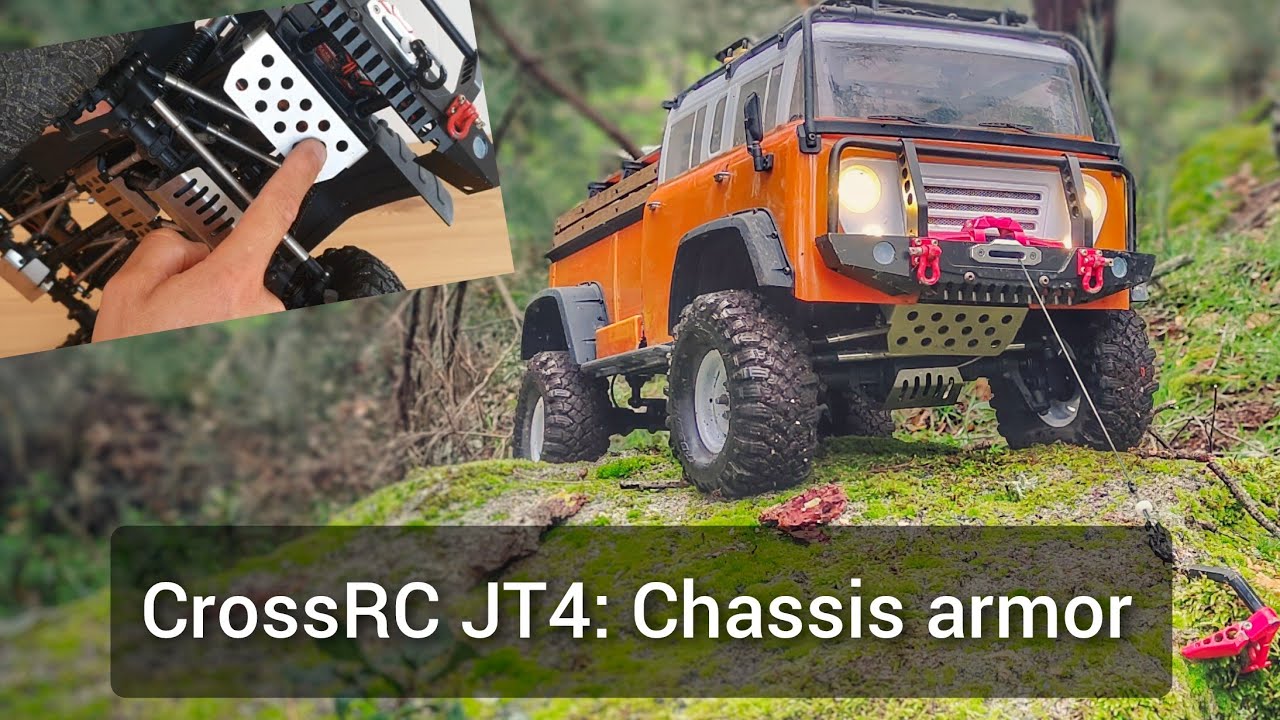 Chassis armour in my CrossRC JT4