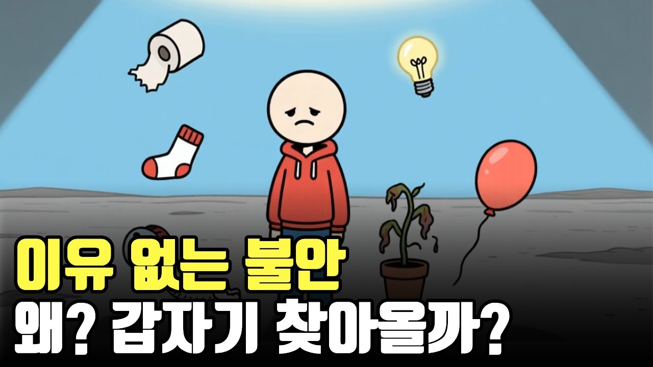 이유 없는 불안, 왜 갑자기 찾아올까?