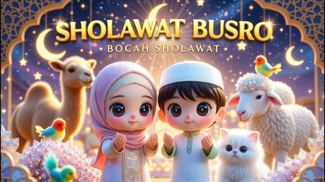 BOCAH SHOLAWAT-SHOLAWAT BUSRO - Senandung Sholawat anak islami@BocahSholawat-g9e