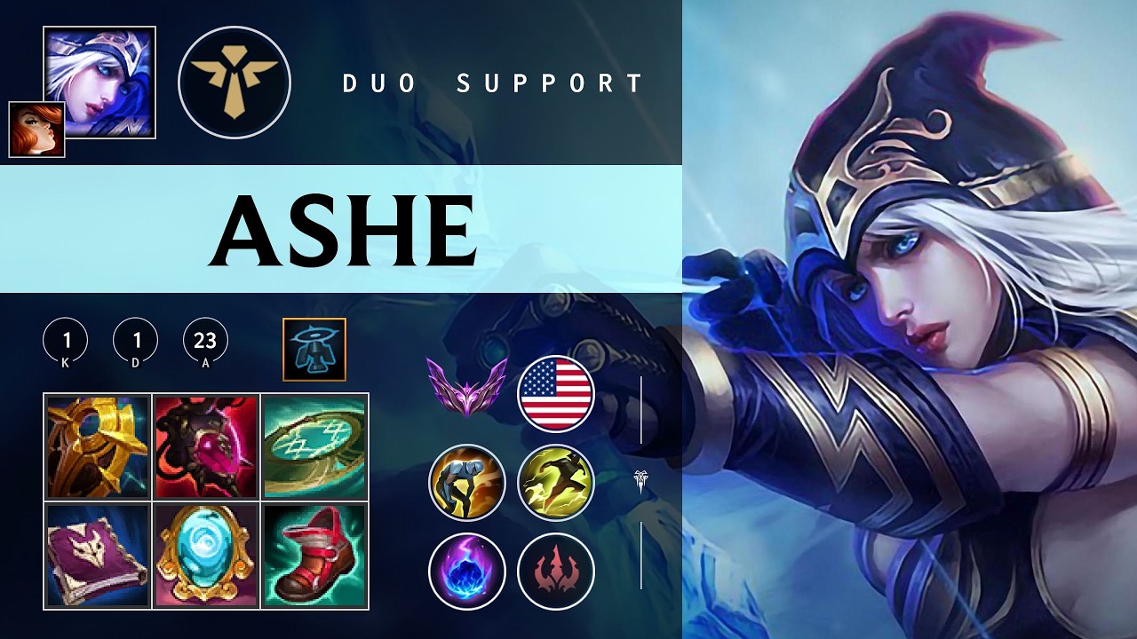 Ashe Support vs Zyra - NA Master Patch 26.05
