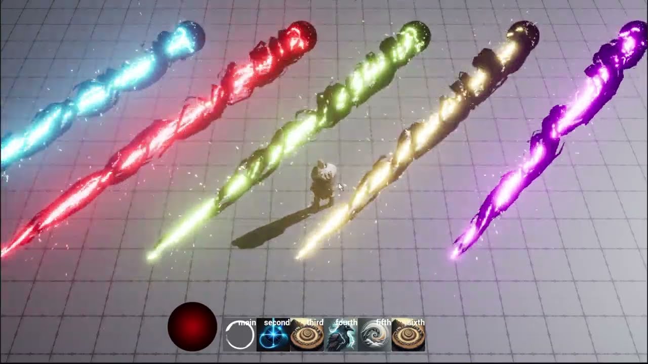 VFX Showcase - Lightning Beam - Hack and Slay
