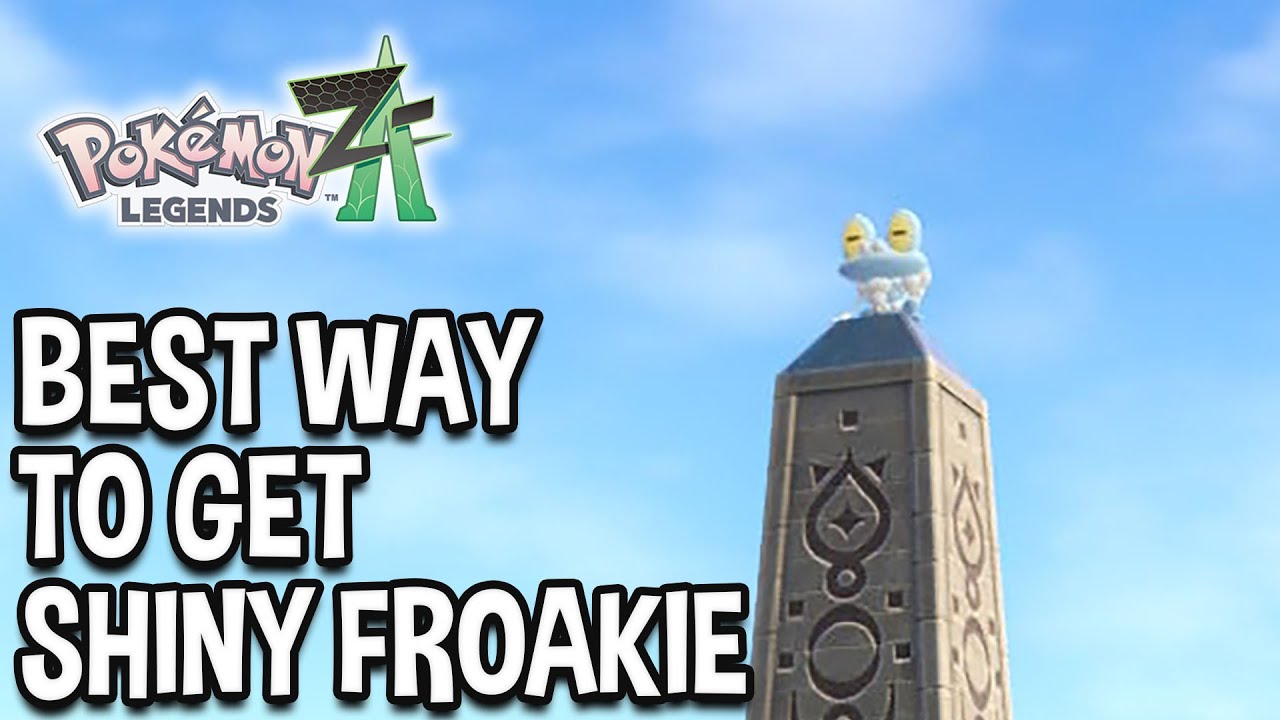 Najlepszy spos&oacute;b na zdobycie błyszczącego Froakiego w Pok&eacute;mon Legends Z-A