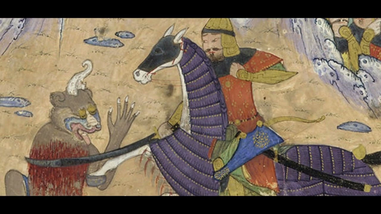 When Hushang Fights the Div | Vengeance after Gayumarth