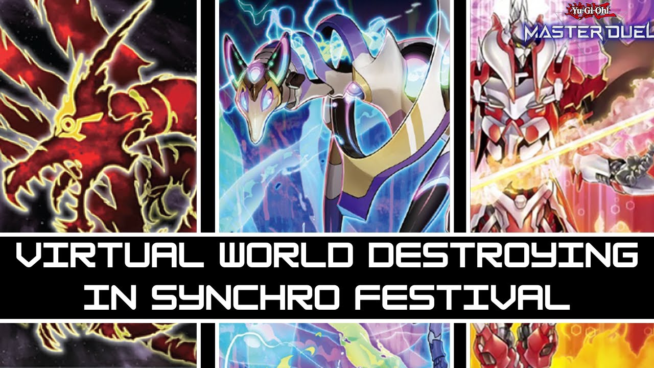 Virtual World Destroying in Master Duel's Synchro Festival