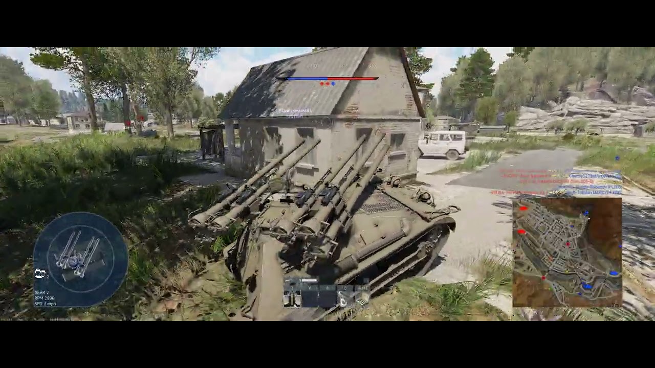 M50 and F9F-2 on War Thunder Ground Realistic Battle