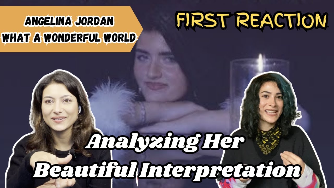 Angelina Jordan Wonderful World Reaction || Sisters React and Break Down