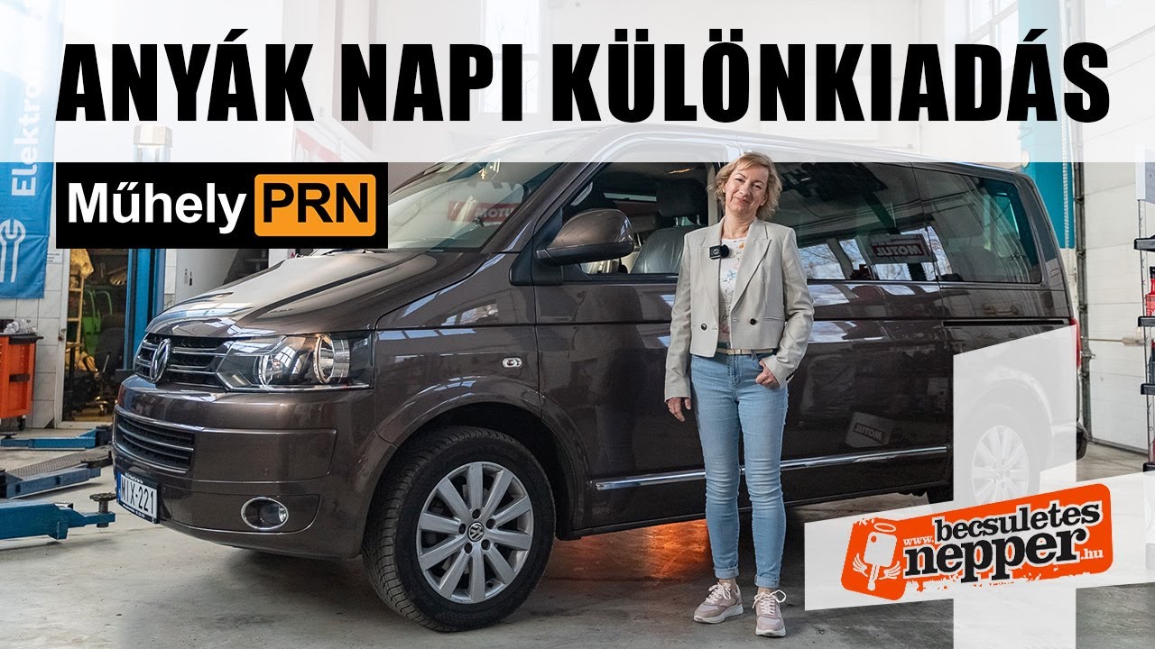 Hat gyermekkel ez egy családi autó – Volkswagen Multivan 2,0 TDI – 2012 – MűhelyPRN 304.