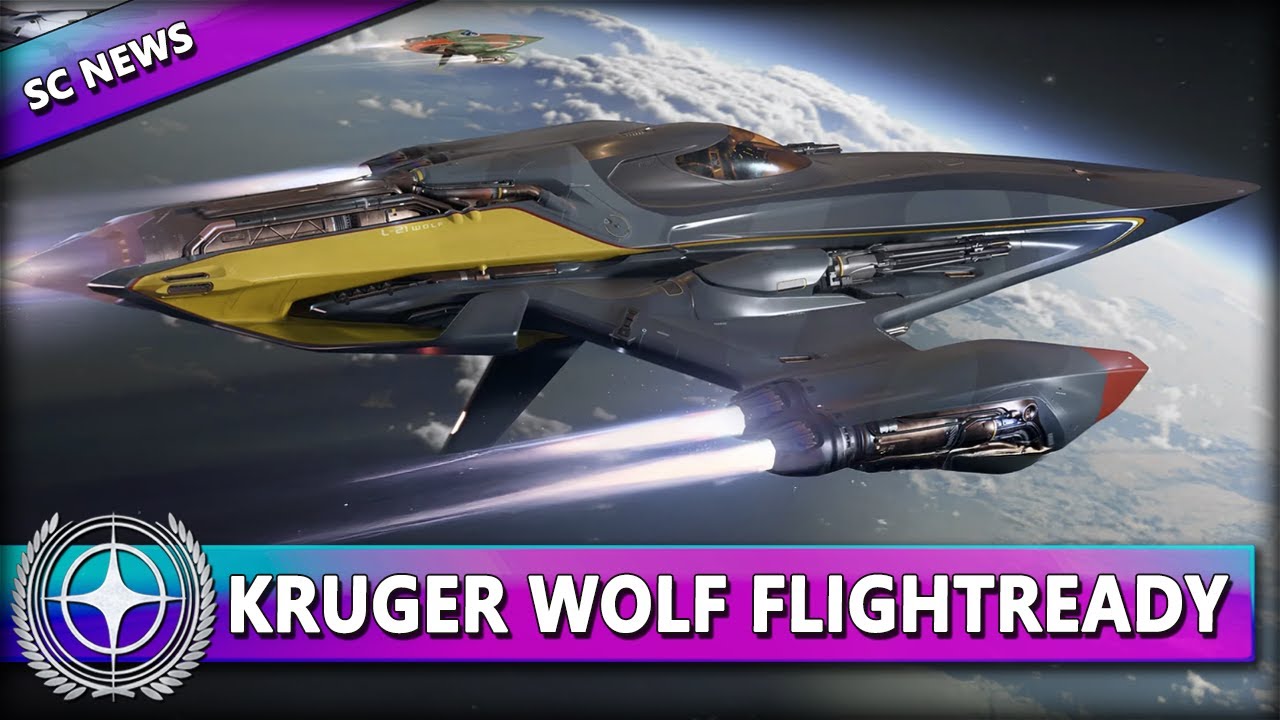 KRUGER L-21 WOLF FLIGHTREADY + Q&A ⭐ STAR CITIZEN NEWS [Alpha 4.3] Deutsch/German