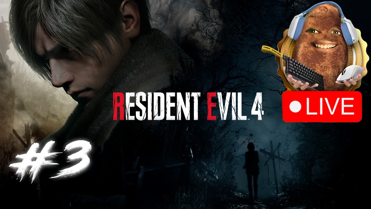 🔴LIVE | Resident Evil 4 Remake (ATÉ ZERAR) #3 #residentevil4remake