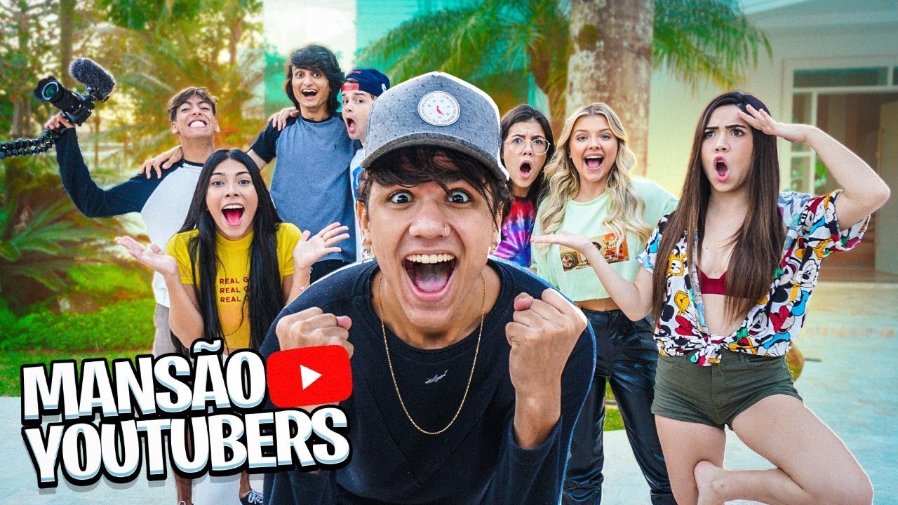 SIM, ESTOU NA MANSÃO DOS YOUTUBERS!!!