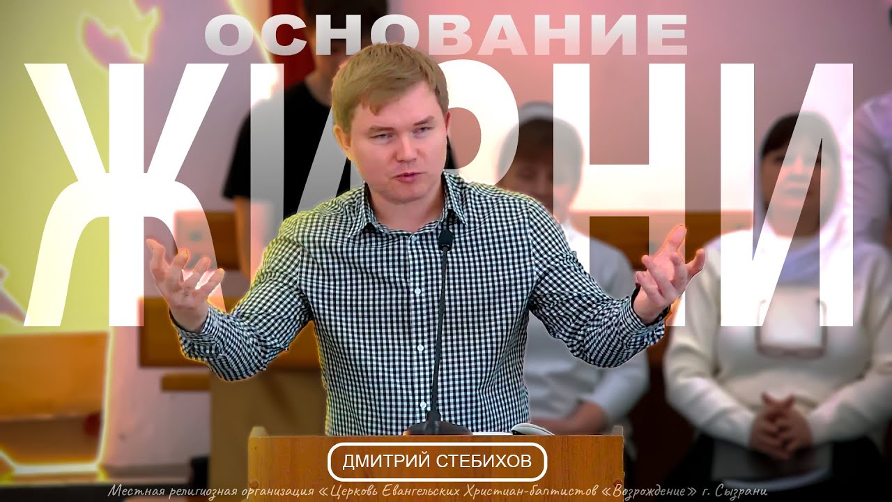 ОСНОВАНИЕ ЖИЗНИ | Дмитрий Стебихов