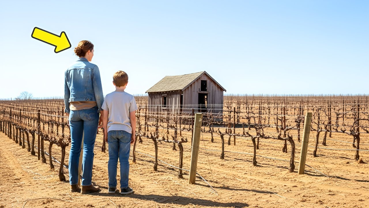 After Loss, She Bought a Dry Vineyard — What Her Son Found Changed Their Lives Forever