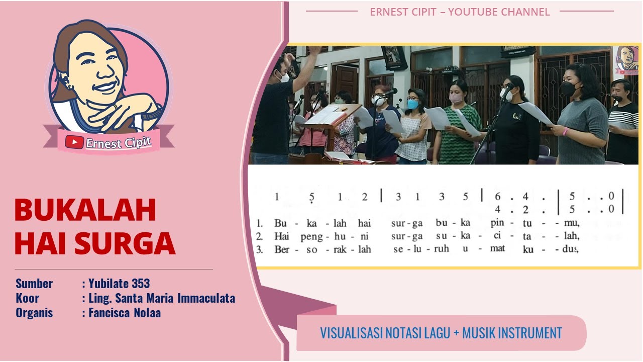 Lagu Persembahan Hari Raya Kenaikan Tuhan | Lagu Bukalah Hai Surga Yubilate 353