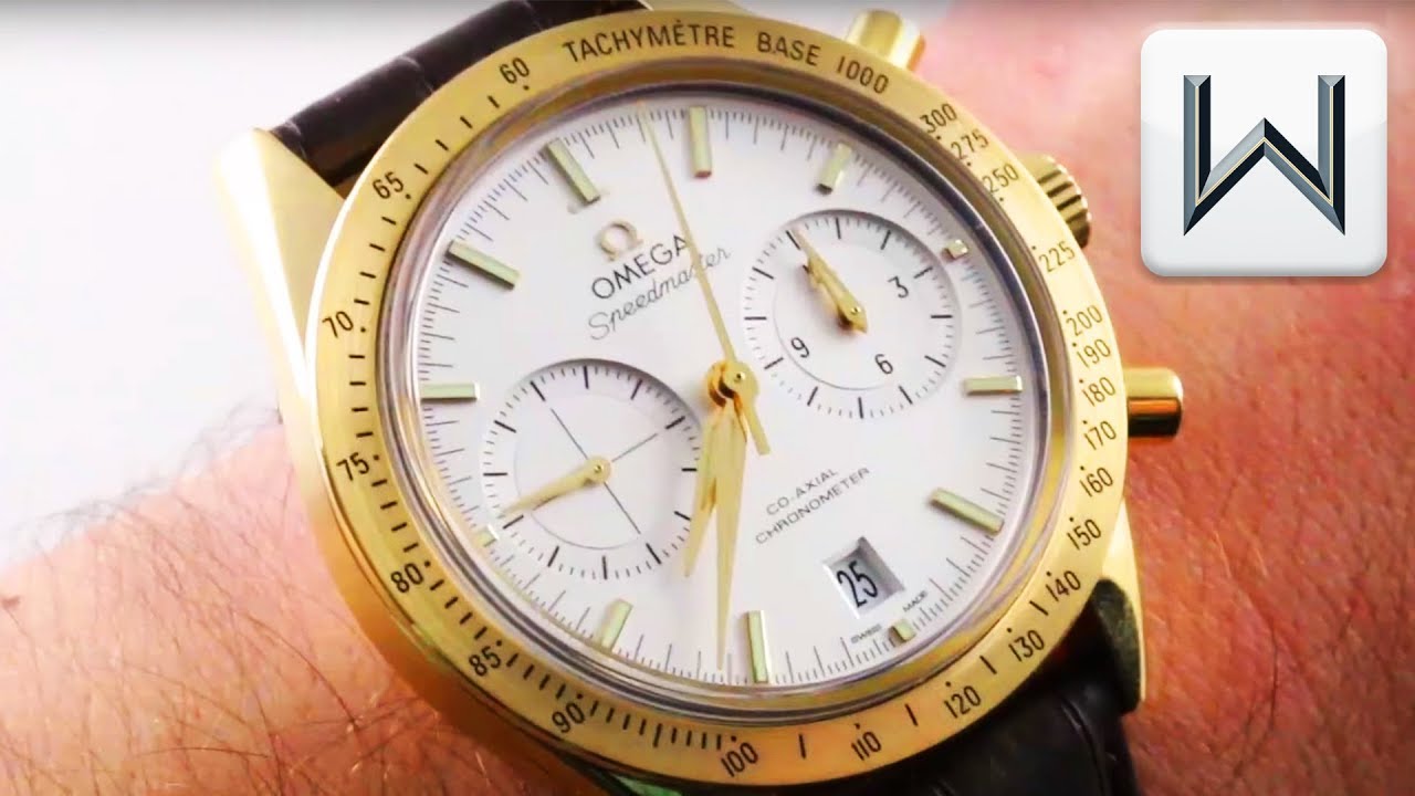 Omega Speedmaster '57 Chronograph YELLOW GOLD (331.53.42.51.02.001) Luxury Watch Brand