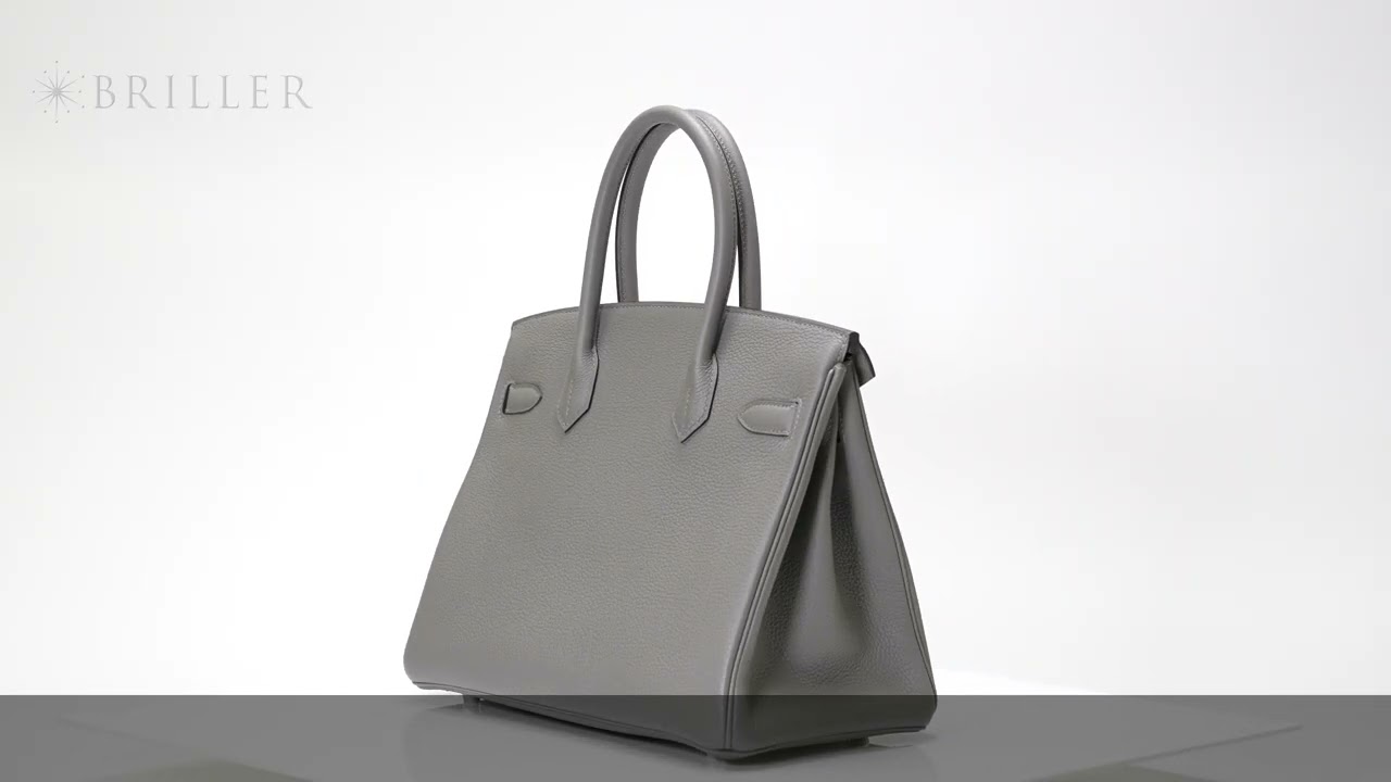 HERMES バーキン 30 トゴ グリメイヤー シルバー金具