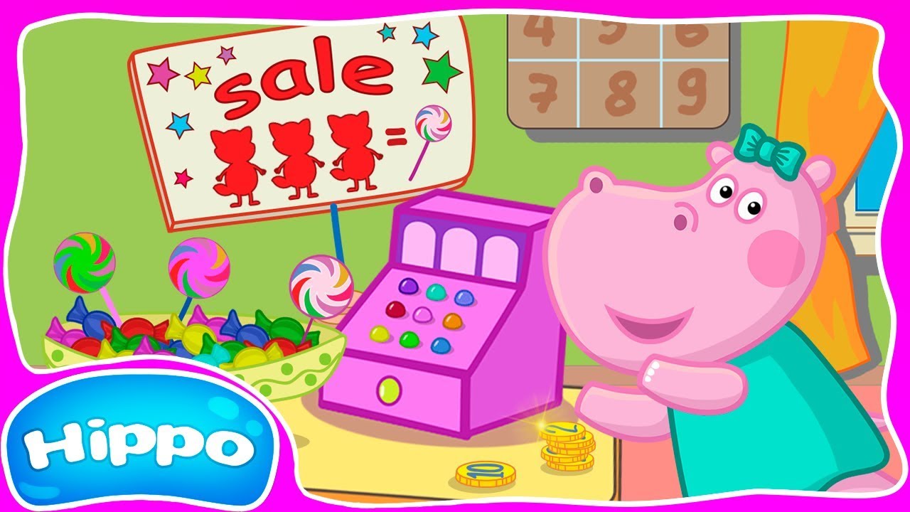 Hippo 🌼 Enigma no vídeo 🌼 Loja de brinquedos: Jogos de família 🌼 Desenho animado Revisão do Jogo