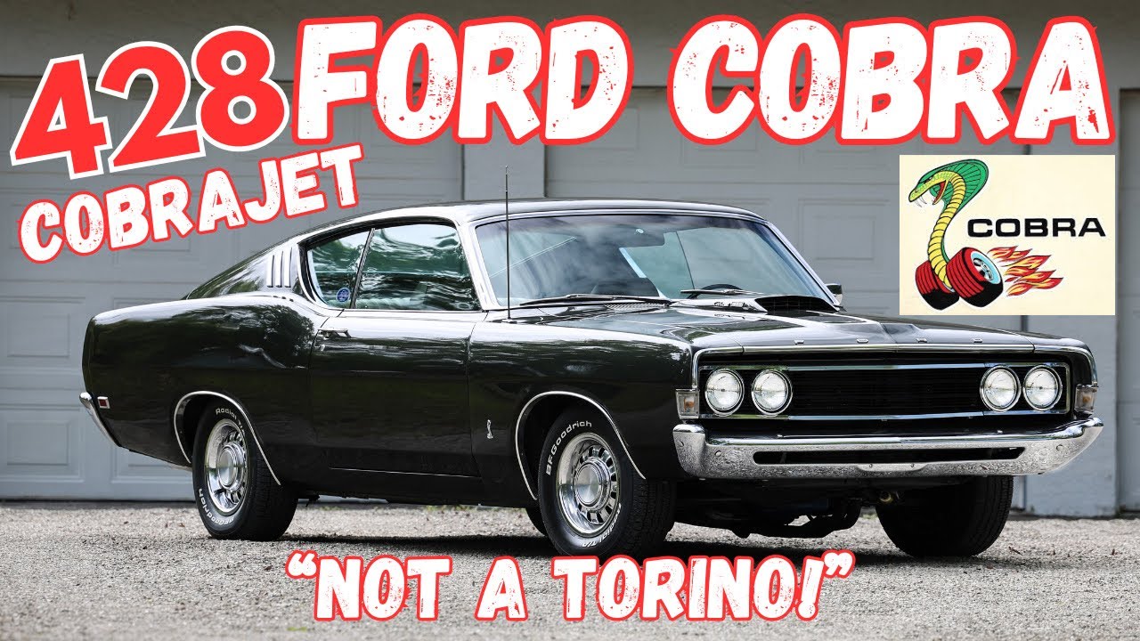1969 428 Cobra Jet Cobra (It's Not a Torino!) & We Drive this Rare Ford Muscle Car