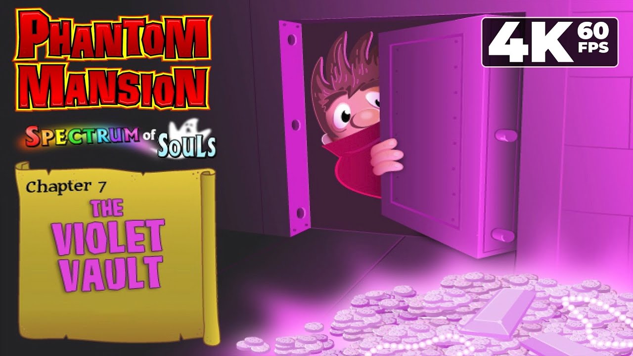 Phantom Mansion: Spectrum of Souls (Flash) - 4K60 Walkthrough Chapter 7 - The Violet Vault