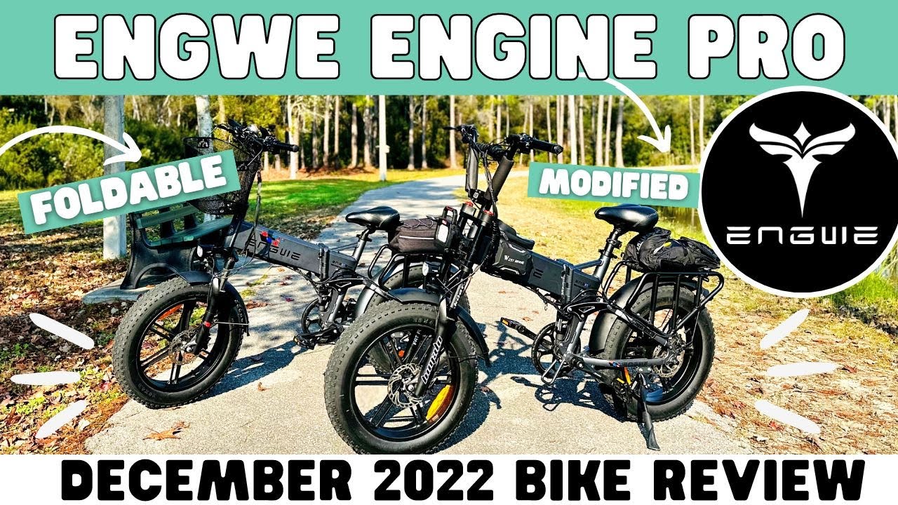 Engwe Engine PRO 1000w *FOLDABLE* E-Bike Review  + Modified Version | 2022