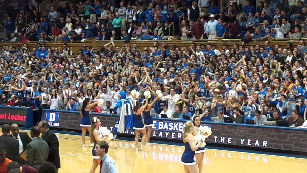 Cameron Crazies getting down to Will.I.Am song 