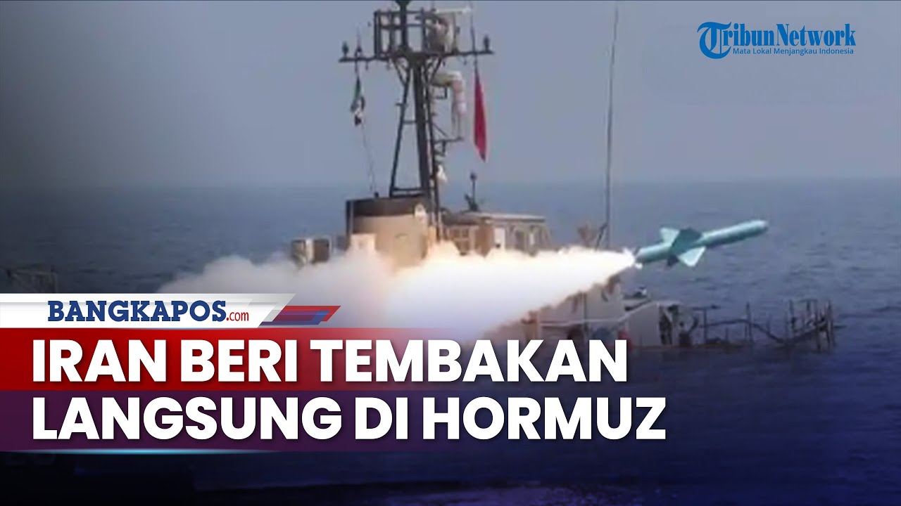 Iran Beri Tembakan Langsung di Selat Hormuz Dekat Kapal AS, Rusia-China Pasok Persenjataan Canggih