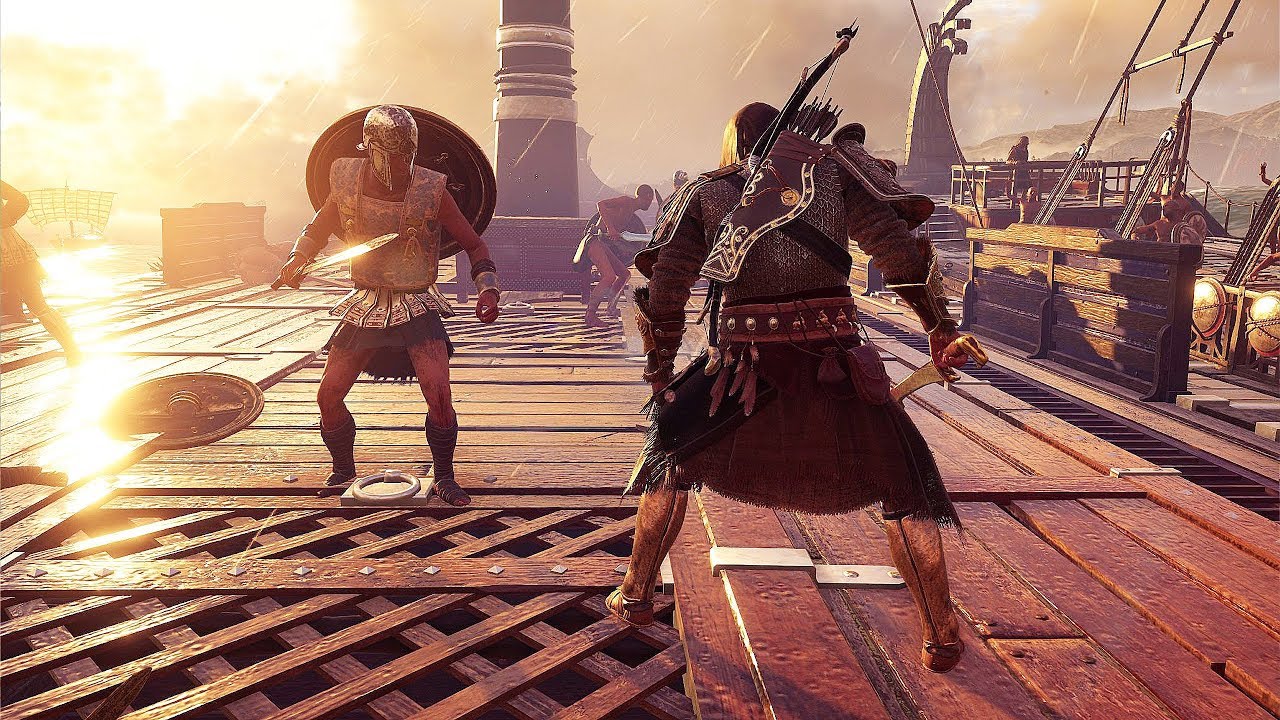 Assassin's Creed Odyssey The Persian Wolf Brutal Combat, Conquest Battle & Naval Rampage RTX 2080 Ti