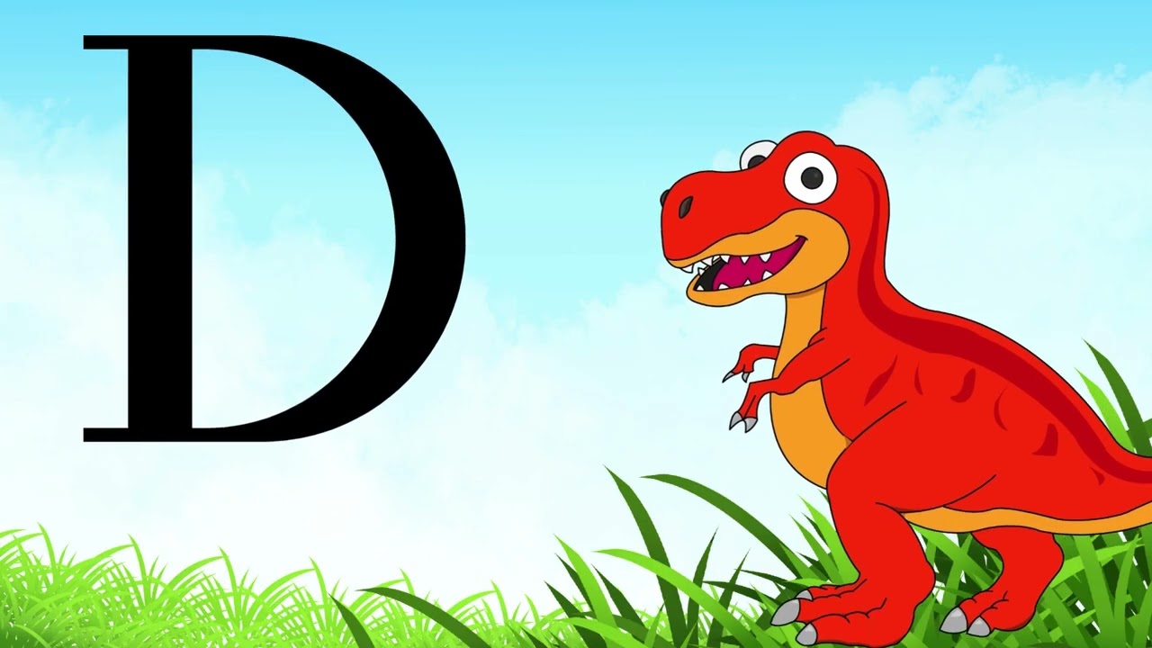 D for Dinosaur 🦕 | Learn the Letter D | Alphabet for Children