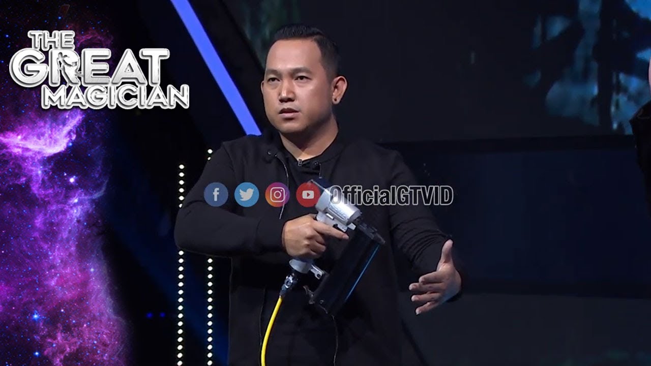 Jangan Lihat! Robby Tembak Tanggannya Sendiri | The Great Magician | Eps 6