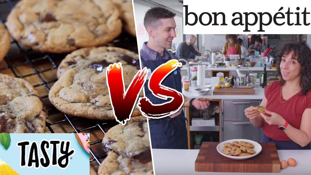 Chocolate Chip Cookies Tasty VS Bon Appétit- Buzzfeed Test 