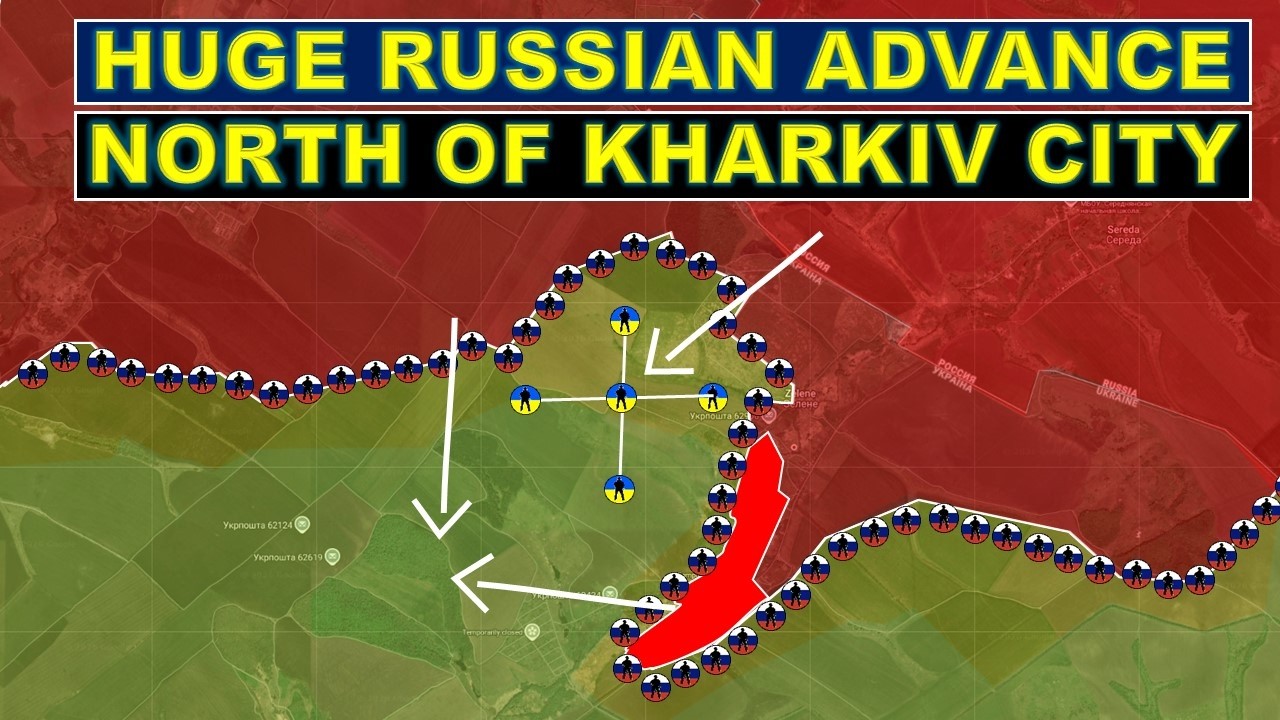 Huge Russian Advance North OF Kharkiv City l Russia Captured Neskuchne