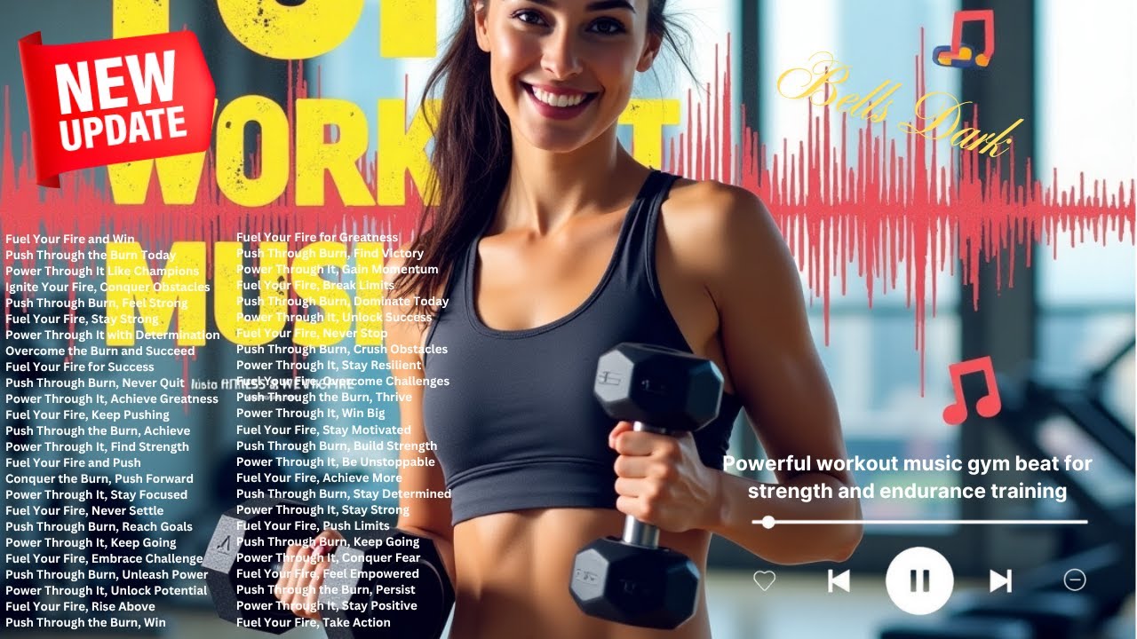 Top workout music gym best tracks to fuel your fitness
