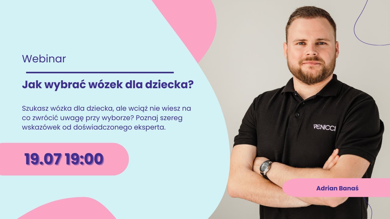Jak wybrać wózek dla dziecka? I Webinar z ekspertem