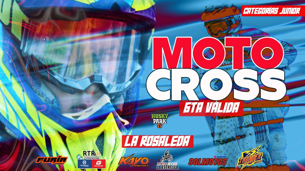 CAT. JUNIOR MOTOCROSS LA ROSALEDA 6TA. VÁLIDA 2024 CAPITULO 1.
