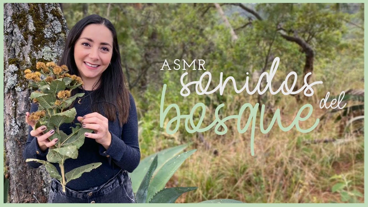 ASMR Sonidos del Bosque / Para dormir/ Soothing nature Sounds / Tapping / Scratching / Whisper