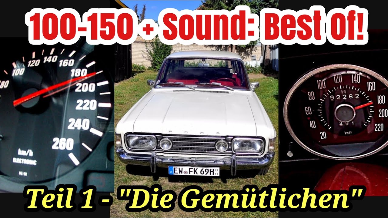 Best Of 100-150 Teil 1 | Tacho + Sound + GPS 2025